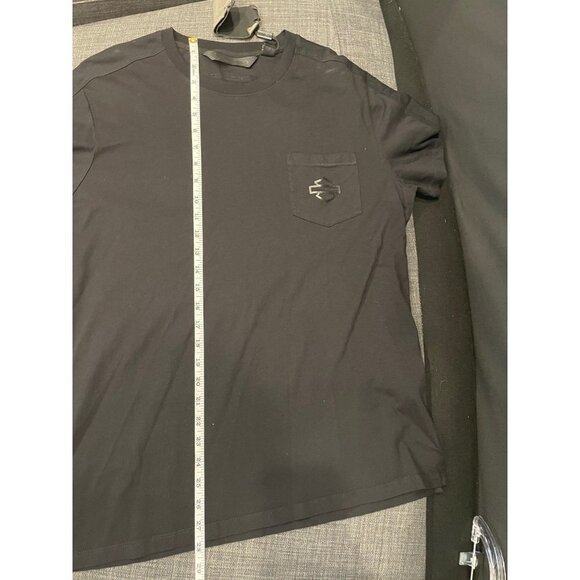 Harley-Davidson NWT Solid Black Pocket Short-Sleeve T-Shirt Sz L - Picture 8 of 10